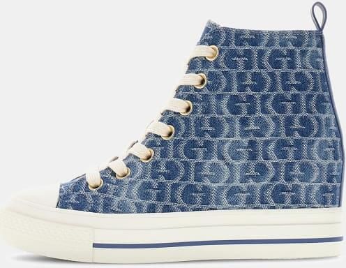 GUESS Dames Sneakers Blauw FLTSUN-FAL12 BLUE Sundae - Foto 2