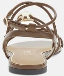 GUESS Sandalen met riem 'TABENN' cappuccino goud - Foto 8