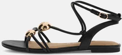 GUESS Sandalen met riem 'Tabenn' zwart