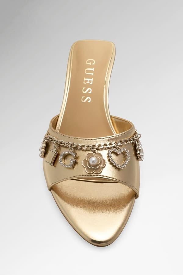 Guess Vanesy Logo Ketting Sandalen - Foto 3