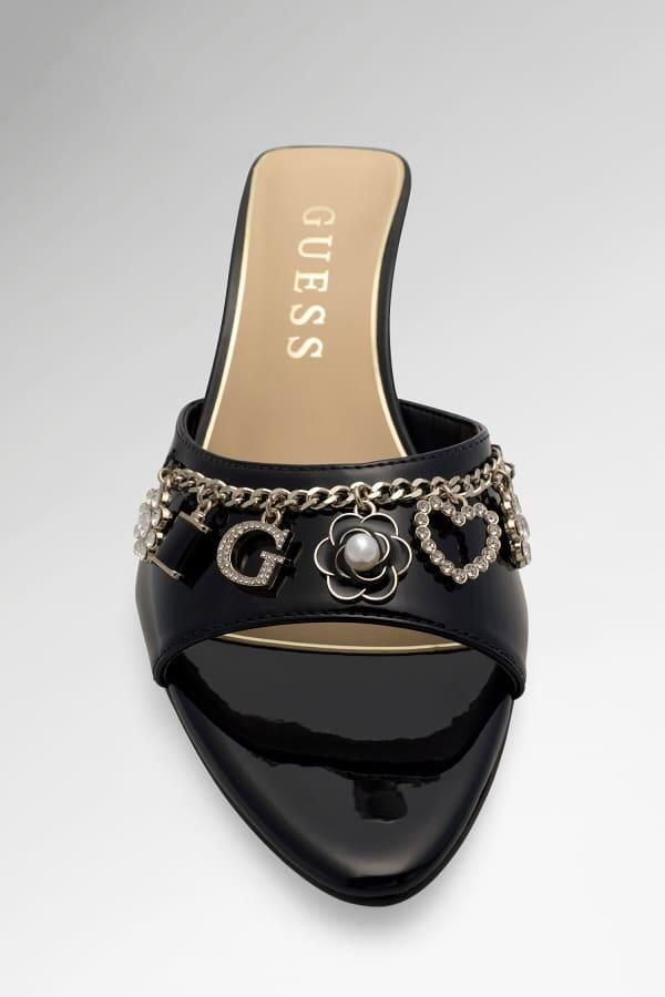 Guess Vanesy Logo Ketting Sandalen - Foto 3