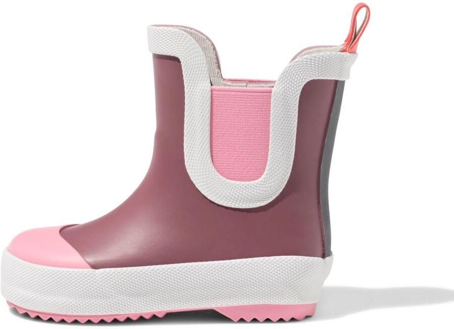 HEMA Babyregenlaars Waterdicht Kleurblokken Roze (roze)