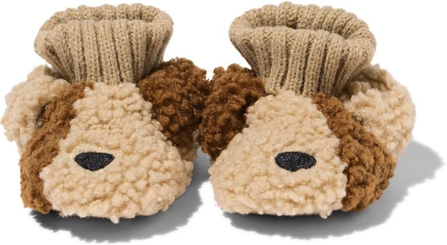 HEMA Babyslofjes Teddy Hond Bruin