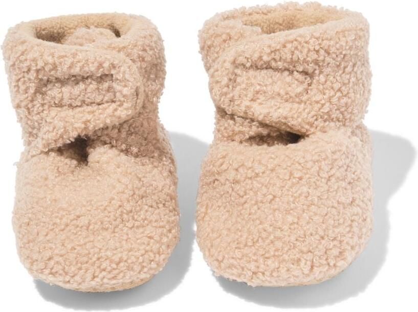 HEMA Newborn Sloffen Teddy Beige (beige)