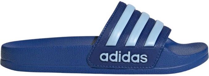 Adidas Adilette Shower + 3 witte strepen Badslippers JR