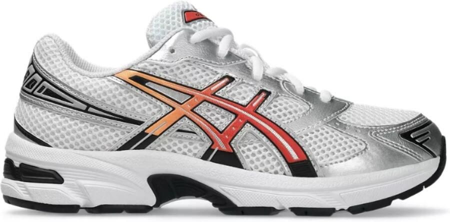ASICS Gel-1130 sneakers wit oranjerood