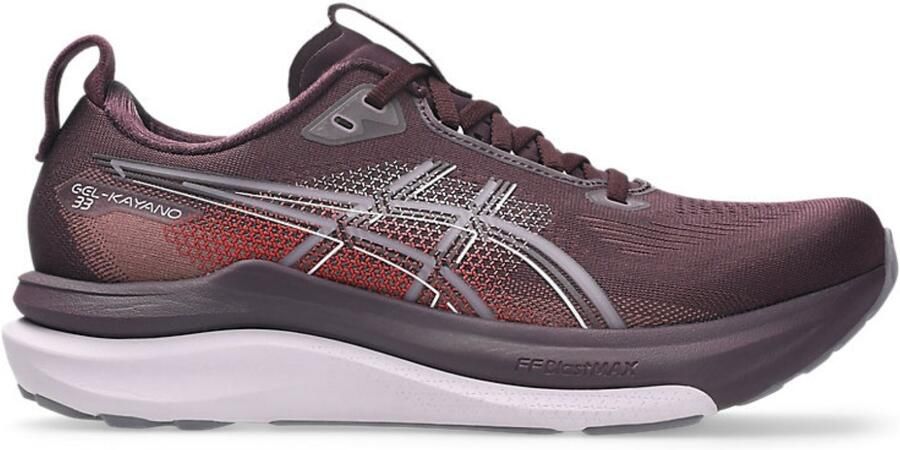 ASICS Women's Gel-Kayano 33 Hardloopschoenen dark aubergine dahlia