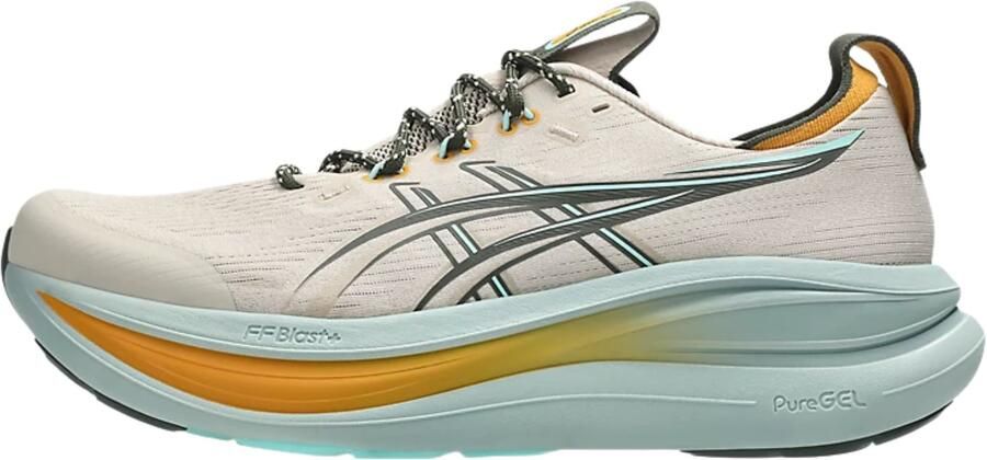 ASICS Gel-Nimbus 28 TR Trailrunningschoenen simply taupe ocean haze - Foto 2