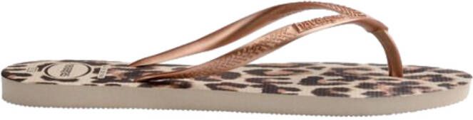Havaianas Slim Leopard slippers dames