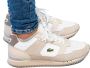 Lacoste Vintage-geïnspireerde Partner Piste Leren Sneakers Beige Heren - Thumbnail 5