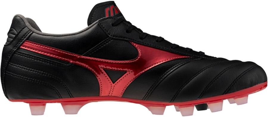 Mizuno Morelia II Pro Gras Kunstgras Voetbalschoenen (MG) Zwart Wit Rood