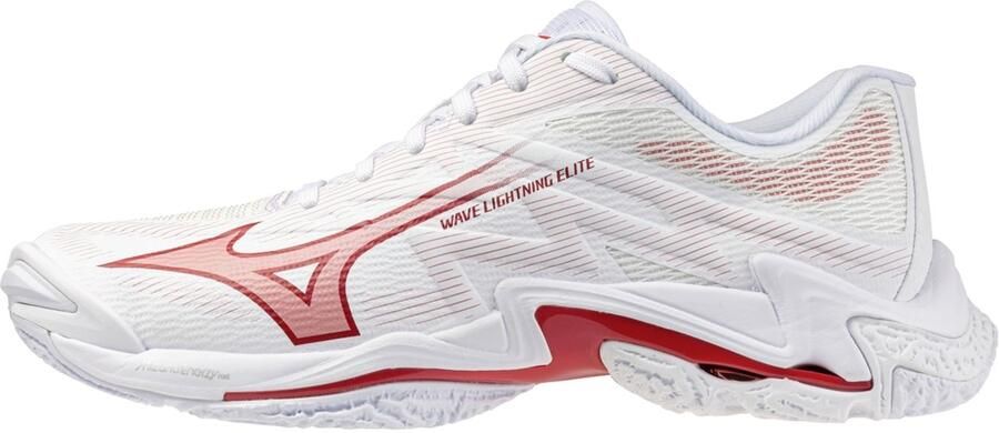 Mizuno Wave Lightning Elite Indoorschoenen Dames Wit - Foto 2