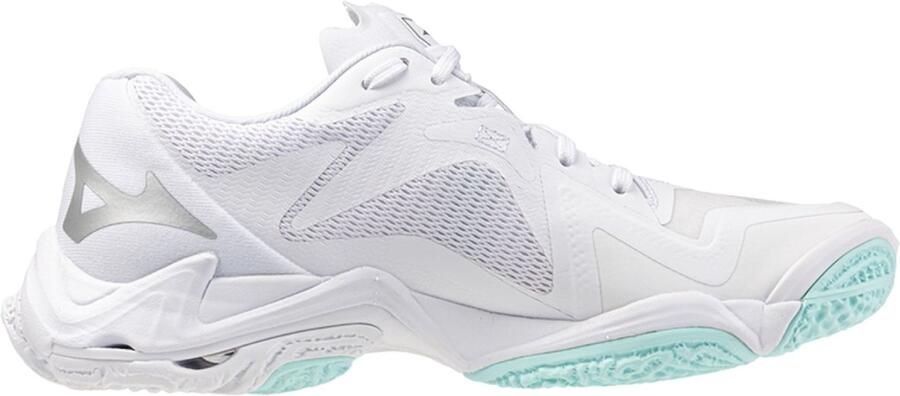 Mizuno Wave Lightning Z WOS zaalsportschoen wit lichtblauw - Foto 5