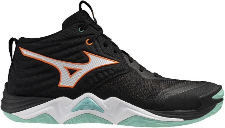 Mizuno Wave Mo tum Elite Mid Indoorschoenen SR Zwart
