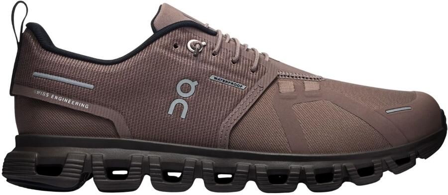 On Women's Cloud 6 WP Sneakers bruin zwart