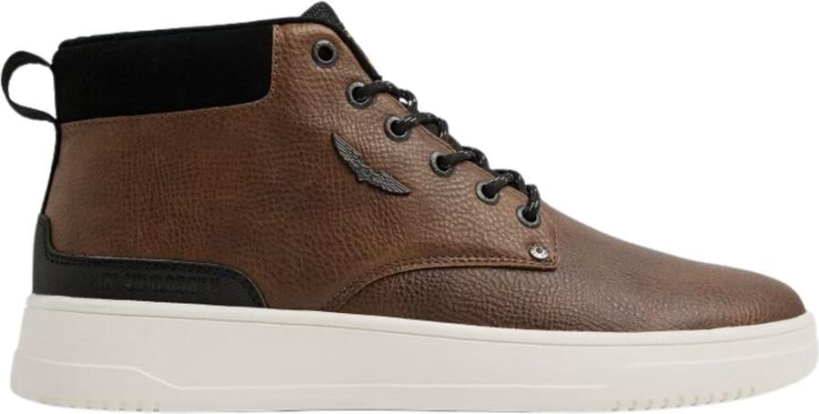 PME Legend Lexing-t Sneakers Leren Sneaker Heren Cognac - Foto 8