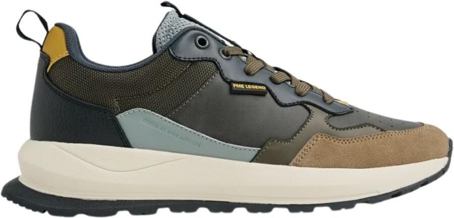 PME Legend Notcher Sneakers Heren Taupe dessin - Foto 11