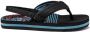 Reef Little Ahi Sandalen Jongens Zwart - Thumbnail 2