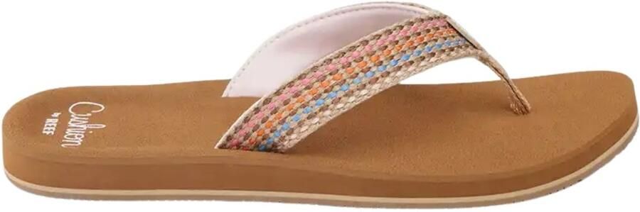Reef BAJA ELANA BROWN PINK Dames Slippers brown pink - Foto 13