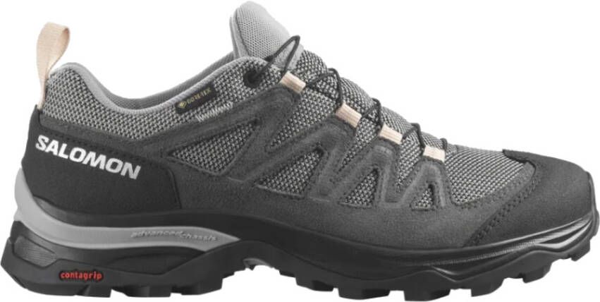 Salomon X Ward Leather Mid GTX wandelschoenen dames