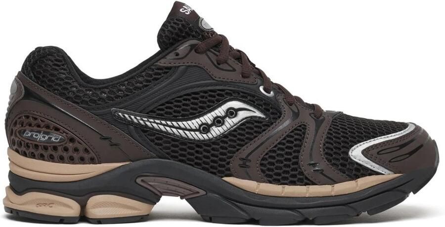 Saucony Progrid Triumph 4 Sneakers dames Bruin dessin - Foto 2