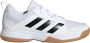 Adidas Ligra 7 kinderen Sportschoenen Volleybal Smashcourt wit zwart - Thumbnail 2