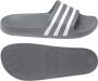 Adidas Sportswear adilette Aqua Badslippers Unisex Grijs - Thumbnail 4