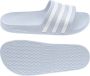 Adidas Perfor ce Adilette Aqua badslippers lichtblauw wit - Thumbnail 3