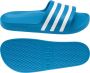 Adidas adilette Slippers en Sandalen Blauw Maat: 39 1 3 Mesh Synthetisch Foot Locker - Thumbnail 5