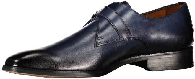 Jac Hensen Premium Gespschoen Blauw