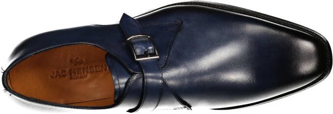 Jac Hensen Premium Gespschoen Blauw