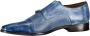 Jac Hensen Premium Gespschoen Blauw - Thumbnail 2