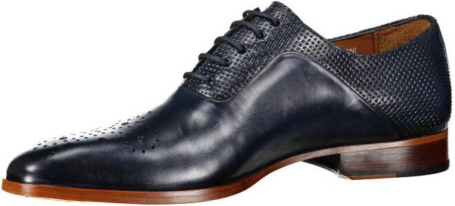 Jac Hensen Premium Veterschoen Blauw