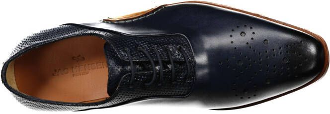 Jac Hensen Premium Veterschoen Blauw
