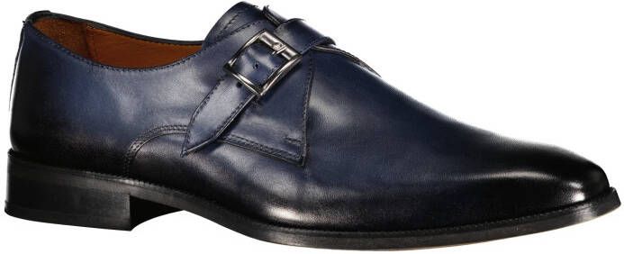 Jac Hensen Premium Gespschoen Blauw