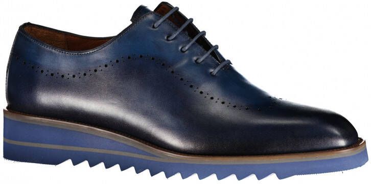 Jac Hensen Premium Veterschoen Blauw