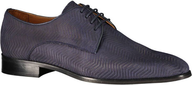 Jac Hensen Premium Veterschoen Blauw