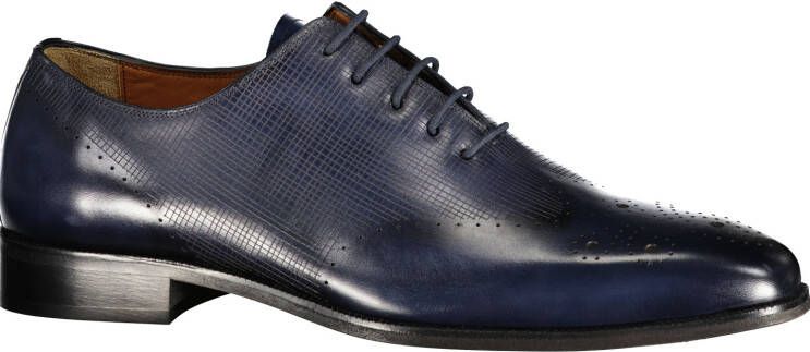 Jac Hensen Premium Veterschoen Blauw