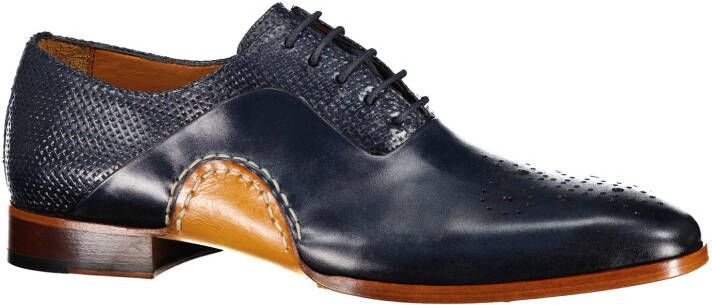 Jac Hensen Premium Veterschoen Blauw