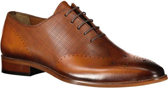 Jac Hensen Premium Veterschoen Cognac