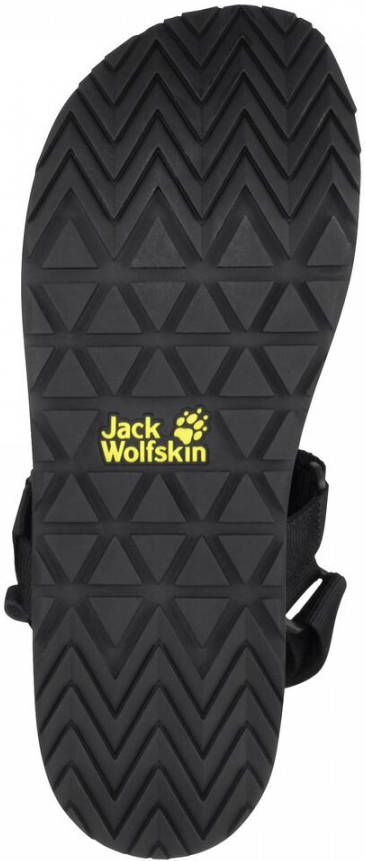 Jack Wolfskin Outfresh Sandal Men Heren sandalen 45.5 zwart black light grey