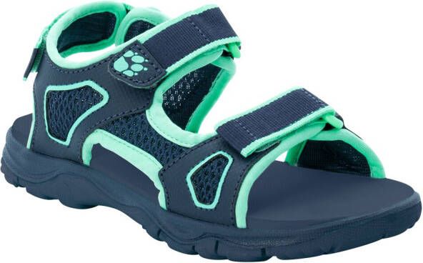 Jack Wolfskin Taraco Beach Sandal Kids Kinderen sandalen 37 blue green blue green