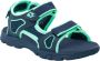 Jack Wolfskin Taraco Beach Sandal Kids Kinderen sandalen 37 blue green blue green - Thumbnail 1