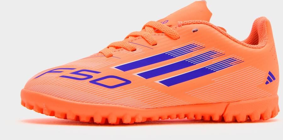 Adidas Perfor ce F50 Club Turf Voetbalschoenen Kids Kinderen Oranje - Foto 2