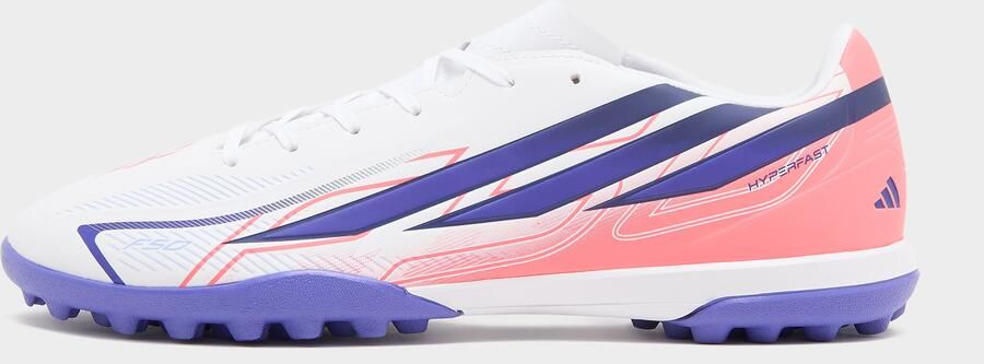 Adidas Perfor ce F50 Hyperfast Club senior imitatieleren voetbalschoenen roze paars - Foto 6