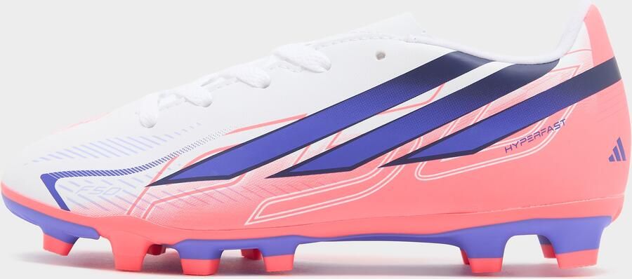 Adidas Perfor ce F50 Hyperfast Club Firm Ground Multi Ground Voetbalschoenen Kids Kinderen Wit - Foto 7