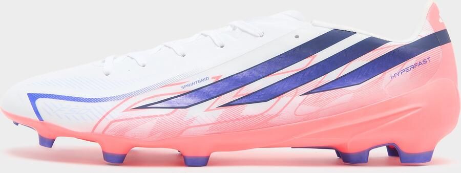 Adidas F50 Hyperfast League FG Wit- Heren Wit