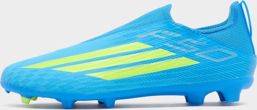 Adidas F50 League Laceless FG Junior Blauw