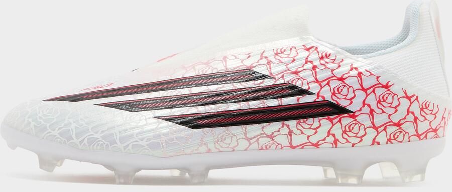 Adidas F50 League Laceless FG Lamine Yamal Junior Wit Kind Wit