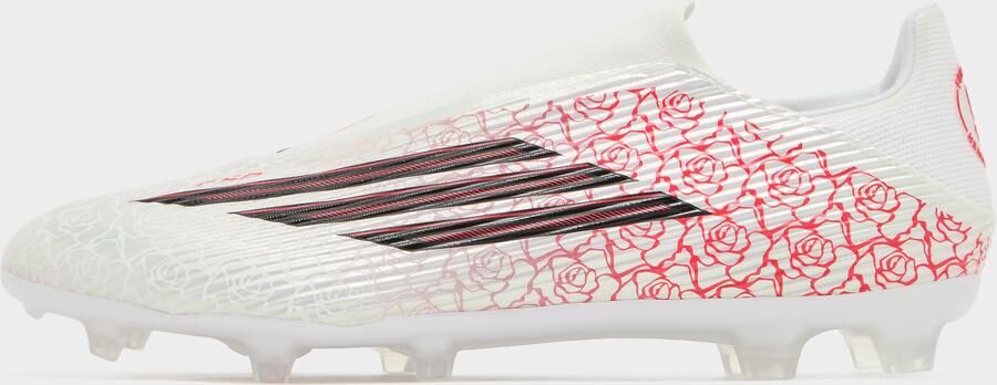 Adidas F50 League Laceless FG MG Lamine Yamal Wit- Heren Wit